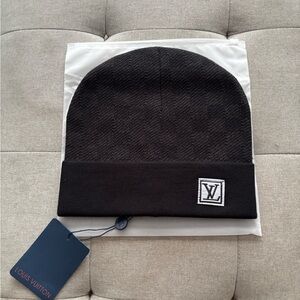 Louis Vuitton Black Beanie